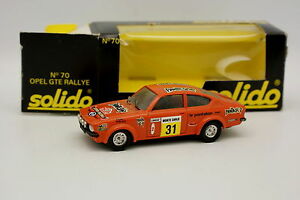 【送料無料】模型車 モデルカー オペルカデットグテラリーモンテカルロsolido 143 opel kadett gte rally monte carlo 1978 70