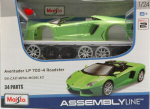【送料無料】模型車 モデルカー ミニチュアヴォイトゥールキットドモンタージュランボルギーニアヴェンタドールモデルキットminiature voiture kit de montage lamborghini aventador lp7004 model kit 124