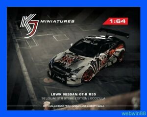 【送料無料】模型車 モデルカー ターマックワークスミニチュアベルギーストアnov 2020 tarmac works kj miniatures lbwk nissan gtr r35 belgium gtr store 164｜hokushin