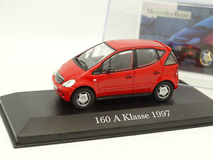 【送料無料】模型車 モデルカー イソスタンパメルセデスクラセロッソixo stampa 143 mercedes classe a 160 rosso 1997