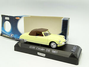 【送料無料】模型車 モデルカー ソリデシトロエンカブリオジャッラキアロsolido 143 citroen ds cabrio 1961 gialla chiaro
