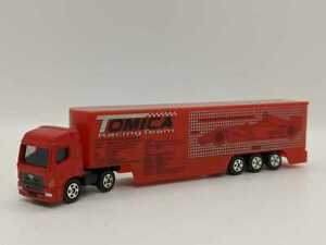 【送料無料】模型車 モデルカー ハーベントミカヒノプロフェアレンネントランスポーターロートラングミニカーhaben tomica hino profia rennen transporter rot lang minicar