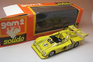 【送料無料】模型車 モデルカー ソリドアルパインターボルマンエタットノイフオリジナルボックスsolido alpine turbo le mans ref 57 etat neuf original box
