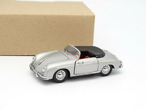 【送料無料】模型車 モデルカー ポルシェオーススピードスターシルバーdetail cars sb 143 porsche 356 aus speedster silber