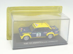 【送料無料】模型車 モデルカー プレスフィアットアバルトラリーポルトガルixo press 143 fiat 131 abarth rally portugal 1977
