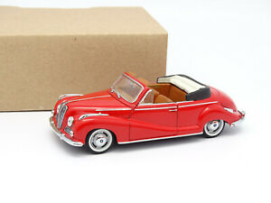 【送料無料】模型車 モデルカー カブリオロッソdetail cars sb 143 bmw 502 cabrio rosso