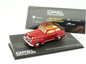 【送料無料】模型車 モデルカー プレンサオペルオリンピアカブリオリムシナixo prensa 143 opel olympia cabrio limusina 1951