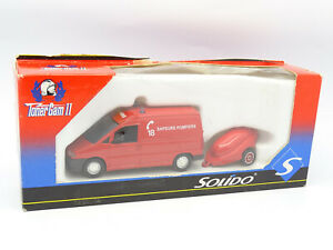 【送料無料】模型車 モデルカー ソリデフォイアーヴェールプジョーエキスパートトンsolido feuerwehr 143 peugeot expert tonne