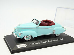 【送料無料】模型車 モデルカー プレスグラハムペイジロードスターixo presse 143 graham paige roadster 1939