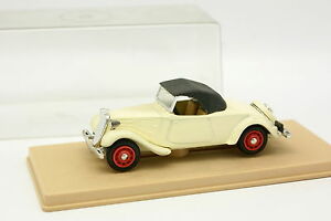 【送料無料】模型車 モデルカー シトロエントションカブリオレブランコeligor 143 citroen traction cabriolet blanco