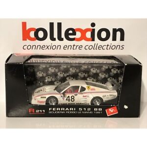 【送料無料】模型車 モデルカー フェラーリスクーデリアロッソoルマンferrari 512 bb scuderia rosso no 48 le mans 1981
