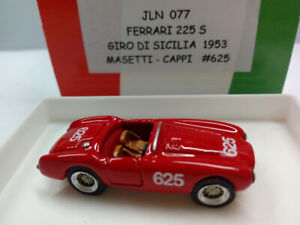 【送料無料】模型車 モデルカー モデルフェラーリジロデシシリアマセッティカンピjolly model jl87077 ferrari 225 s giro de sicile 1953 masetticampi 625｜hokushin 13,306円