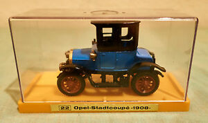 【送料無料】模型車 モデルカー モデルカーヴィンテージオペルシティクーペモデルプラスチックmodel car, vintage, opelcity coupe, model year 1908 metal, in plastic｜hokushin