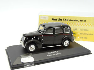 【送料無料】模型車 モデルカー プリントオースティンロンドンタクシーixo print 143 austin fx3 london taxi cab 1955