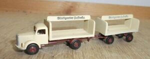 【送料無料】模型車 モデルカー ミニチュアメタルメルセデスベンツシュトゥットガルトトレーラーmzzwkf miniature metal f7 mercedes benz stuttgart trailer transport｜hokushin
