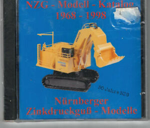 【送料無料】模型車 モデルカー モデルモデルカタログmodelscd rom nzg model catalogue from 1968 1998 30 years nzg