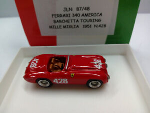 【送料無料】模型車 モデルカー ジョリーモデルフェラーリアメリカボートツーリングjolly model jl87048 ferrari 340 america boat touring mm 1951 428