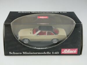 【送料無料】模型車 モデルカー シューコオペルコモドールクーペシエラベージュリミテッドボックス2771 schuco 143 opel commodore b gs coupe sierra beige limited with box 515522｜hokushin