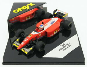【送料無料】模型車 モデルカー スケールモデルカーフェラーリジャンアレシonyx 143 scale model car 168 ferrari f 93 a jean alesi