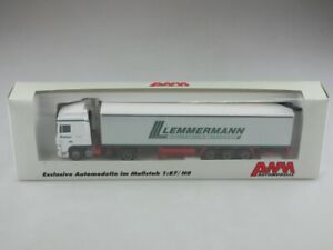 【送料無料】模型車 モデルカー レンマーマンボックスプロモーションモデル561391 awm 187 daf xf lemmermann transports promotional model with box 514390