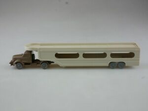 【送料無料】模型車 モデルカー ワイキングカートランスポーターホワイトブラスブラウンヘルゲルブルアンバーグルacidic 207 wiking 187 car transporter white blasbraun hellgelbgr unvergl 515031