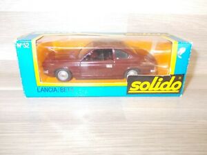 【送料無料】模型車 モデルカー oランチアベータブラウンsolido no 52 143 lancia betabrown