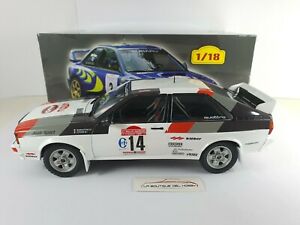 【送料無料】模型車 モデルカー アウディクワトロラリーサンレモアルタヤスケールaudi quattro rally sanremo 1981 m mouton altaya scale 118