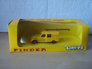 【送料無料】模型車 モデルカー ヴェレムシトロエンファンシルクピンダーverem 143 ref v844 citroen 2cv van cirque pinder