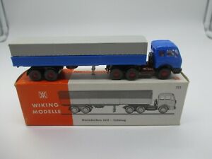 【送料無料】模型車 モデルカー ワイキングメルセデスベンツパレットティッパーwiking mercedes benz 2632 pallet tipperstz in okt gk39