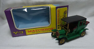 【送料無料】模型車 モデルカー マッチボックスモデルベンツリムジンmatchboxmodels of yesteryear y3 1910 benz limousine ovp|hokushin