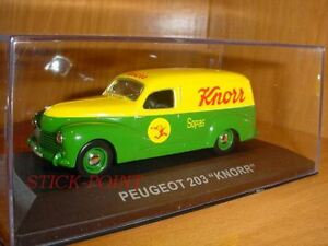 【送料無料】模型車 モデルカー プジョークノールミントpeugeot 203 143 knorr mint｜hokushin