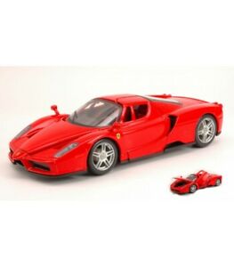 【送料無料】模型車 モデルカー フェラーリエンツォレッドferrari enzo 2002 red 124