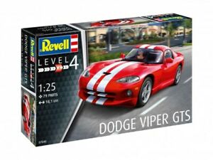 【送料無料】模型車 モデルカー ダッジバイパーオリジナルボックスキット69184 revell 07040 dodge viper gts 125 kit in original box