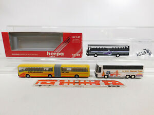 【送料無料】模型車 モデルカー ヘルパバスカシュボーラーメスcn2990, 5 3x herpa h0187 bus kassbohrer setra 833004 metz etc, sg 1x ovp｜hokushin