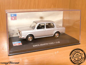 【送料無料】模型車 モデルカー シムカアバルトミントsimca abarth 1150s 1150s 143 1963 mint｜hokushin