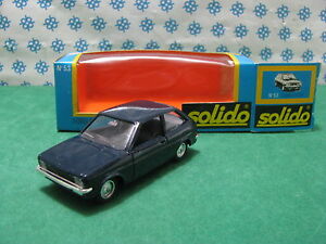【送料無料】模型車 モデルカー ヴィンテージフォードフィエスタミントvintageford fiesta 143 solido 53 mint