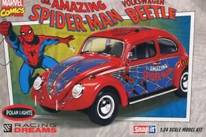 【送料無料】模型車 モデルカー アメージングスパイダーマンフォルクスワーゲンビートルヌエボamt mpc 927124 the amazing spiderman volkswagen beetle nuevo