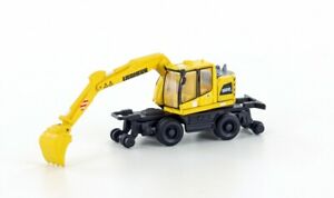 【送料無料】模型車 モデルカー レムケミニスケールリーバーレールウェジスプーンlemke minis lc4250 n scale liebherr a922 rail 2wege excavator m spoon｜hokushin