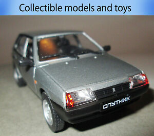 【送料無料】模型車 モデルカー サテライトカーモデルソシレvaz 21099 satellite car model 1 43, auto legends of the ussr, casting
