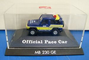【送料無料】模型車 モデルカー ヘルパノンペーパーボックスィシャルペースカーherpa 187 non paper box icial pace car mb 230 ge