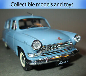 【送料無料】模型車 モデルカー ヴォルガソソcar model gaz22 volga, auto legends of the ussr, casting, 1 43, soviet car