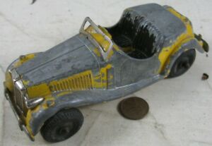 【送料無料】模型車 モデルカー ヴィンテージハブリーキッドロードスターvintage 1950s hubley kiddie toy mg roadster 432 6