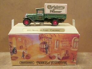 【送料無料】模型車 モデルカー モデルフォードマッチボックスモイビールミント1932 model aa ford matchbox moy great beers of the world, mint in box