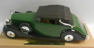 【送料無料】模型車 モデルカー スケールメタルモデルロールスロイスグリーンsolido 143 scale metal model so253 rolls royce 71 green