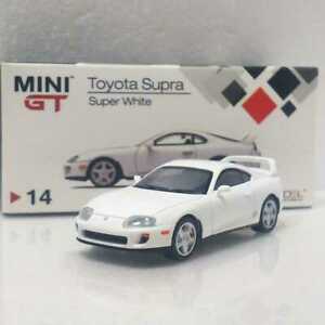 【送料無料】模型車 モデルカー ミニイスキエルドトヨタスープラブランコマンゴーmini gt 164 izquierdo toyota supra a80 blanco 14 mango lhd