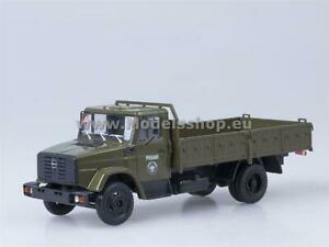 【送料無料】模型車 モデルカー フラットベッドトラックカーキ