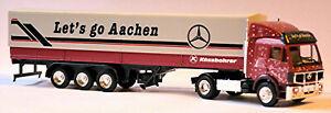 【送料無料】模型車 モデルカー メルセデスベンツスクセミレモルクデロナデジャルゴーアーヘンカミオンヘルパmercedes benz sk semiremolque de lona dejar ´s go aachen camion herpa|hokushin