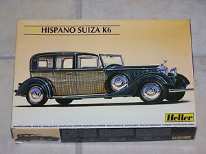 【送料無料】模型車 モデルカー ヘラーエームヒッサパノスイザheller 124eme hispano suiza k6
