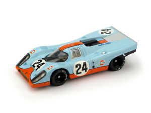 【送料無料】模型車 モデルカー ポルシェスパシファーロドリゲススクーデリアジュワブルムporsche 917k 1000km spa 1970, sifferrodriguez 24 scuderia jwa gulf 143 brumm｜hokushin