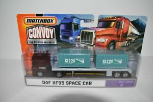 【送料無料】模型車 モデルカー マッチボックスコンボイスペースキャブダブルmatchbox convoy mbx daf xf95 space cab double 13224 nip